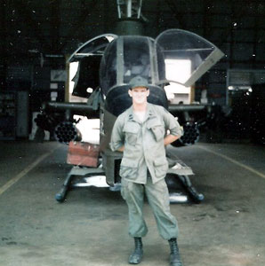 I loved working on these AH-1G Cobra gunships. I didn't learn until recently that the helicopter had been named in honor of the 114th 3rd platoon call sign "Cobra's".