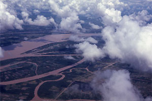 "Muddy" Mekong River 1970