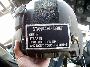 Standard Aircraft Briefing