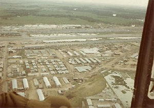 Vinh Long Airfield From Chopper