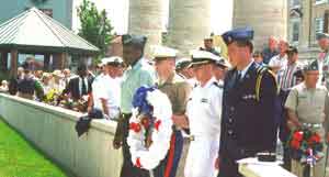 Wreath Laying