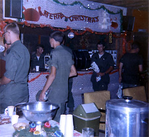 Dec 1969 at San Bay Service Club Christmas Time